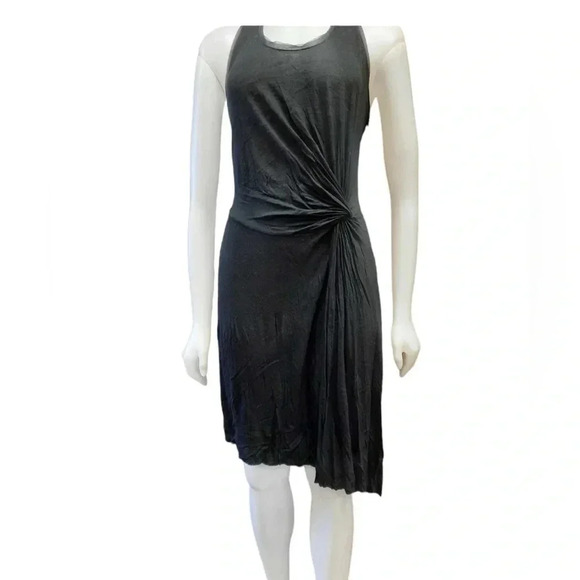 Princess Vera Wang Black Sleeveless  Asymmetrical Midi Dress Size XL - Picture 1 of 11